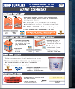 Hand Cleaners